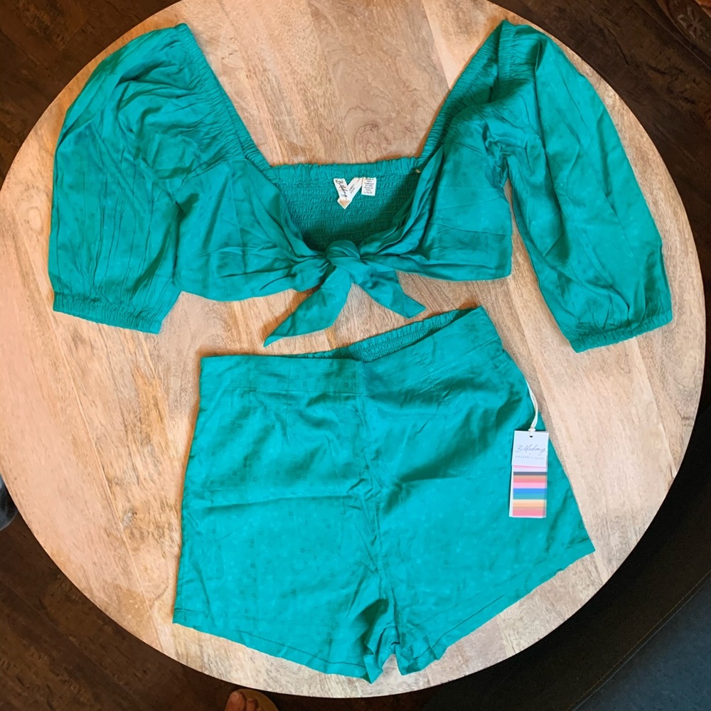 Billabong x Sincerely Jules Short & Top Combo